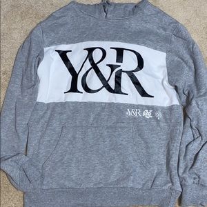 Grey Young and Reckless Sweatshirt